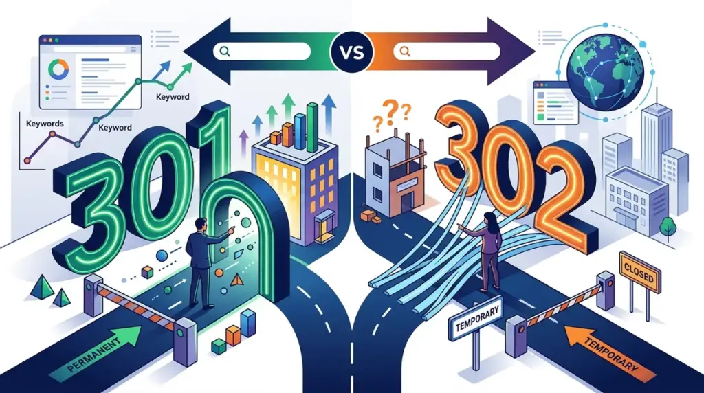 301 vs 302 Redirects Explained