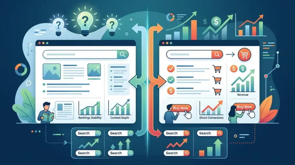 Informational vs Transactional Keywords Explained